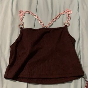 Chain Strap Tank Top